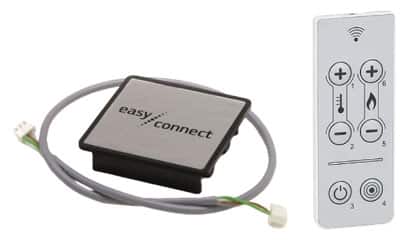 De MCZ Easy serie is uit te breiden met o.a. een wifi kit of een afstandsbediening.
